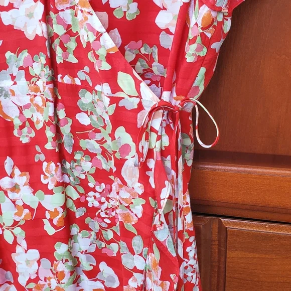 J. Jill Wraparound Dress, Size XS - Picture 2 of 10